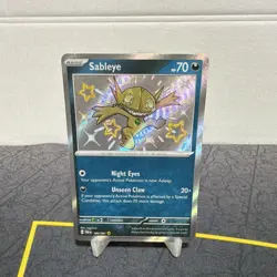 Pokemon TCG Sableye SV Paldean Fates 184/091 Shiny - Image 1