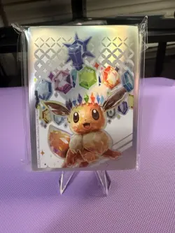 2025 Pokemon TCG Prismatic Evolutions ETB Card Sleeves New - Image 1
