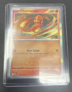 Lot Of 2 Pokemon TCG; Obsidian Flames - Charmander 26/197, Charmeleon 27/197 - Image 3