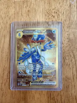 Pokemon TCG Quaquaval ex 273/193 Paldea Evolved Hyper Rare Full Art Holo 320 HP - Image 3
