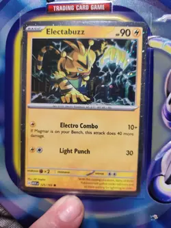 Pokemon ELECTABUZZ 125/165 Pokemon 151 - HOLO PROMO - - MINT - Image 1