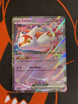Latias EX 076/191 Double Rare Surging Sparks Pokemon Holo NM - Image 1