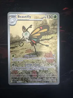 Pokemon Ascended Heroes Beautifly 219/217 Illustration Rare - Image 1