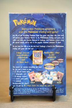 1999 Pokemon Base Set 2 Player Starter Theme Deck WOTC Machamp Vintage - Image 2