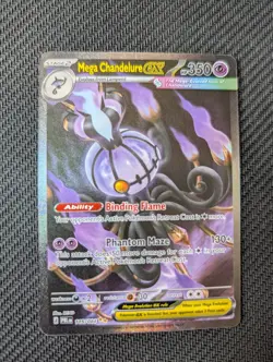 Mega Chandelure ex SIR 115/084 Pitch Black English - Image 1