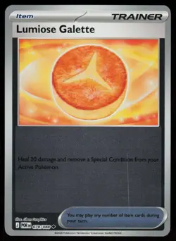 Lumiose Galette 078/088 Uncommon Perfect Order Pokemon Reverse Holo Near Mint - Image 1