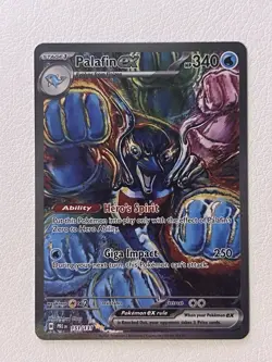 Pokemon TCG Palafin EX 151/131 Prismatic Evolutions SIR NM English - Image 1