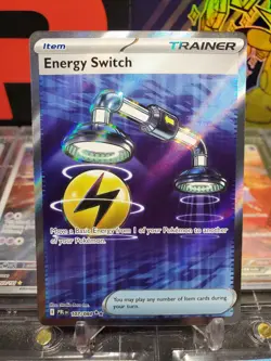 Energy Switch 107/084 Ultra Rare Full Art Pokemon TCG Pitch Black - Image 1