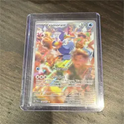 Pokemon TCG Cramorant 176/167 SV06 Twilight Masquerade IR Full Art Holo - Image 1