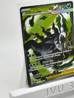 POKEMON TCG PITCH BLACK MEGA DARKRAI EX 101/084 ULTRA RARE PACK FRESH SEE PICs - Image 5