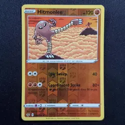 Hitmonlee 094/202 Reverse Holo Uncommon Sword & Shield Pokemon Lightly Played - Image 1