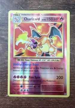 Pokemon TCG Charizard 11/108 Evolutions Reverse Holo NM CONDITION - Image 1