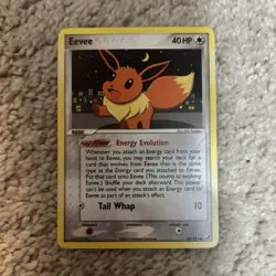Pokemon TCG Eevee 55/115 Unseen Forces EN Regular 2005 Vintage Basic 40 HP - Image 1