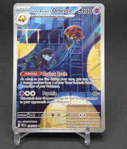 Team Rocket's Orbeetle 198/182 SV10: Destined Rivals Holo Illustration Rare EN - Image 1