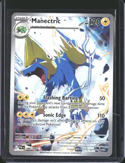 Manectric 089/084 Illustration Rare Pitch Black Pokemon Holo NM/M - Image 1