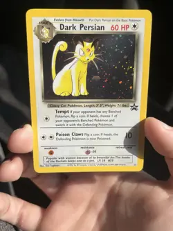 Pokemon Card - Dark Persian WoTC Promo #17 Holo Rare NM - Image 3