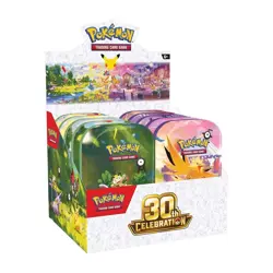 Pokemon TCG: 30th Celebration Mini Tins (10-Pack) PRESALE - Confirmed Order - Image 1