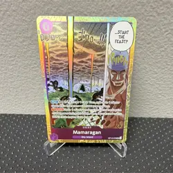 Mamaragan Event OP15-078 SR One Piece Adventure on Kami's Island Foil - Image 1
