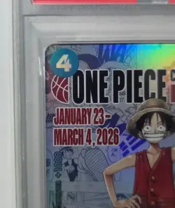 【PSA10】Basketball Monkey D Luffy One Piece Grade 10 from Japan - Image 3