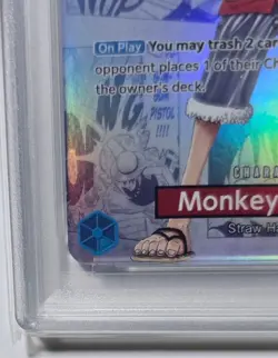 【PSA10】Basketball Monkey D Luffy One Piece Grade 10 from Japan - Image 5