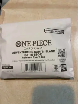 One Piece Card Game ADVENTURE ON KAMI'S ISLAND OP15-EB04) NEW SEALED - Image 1