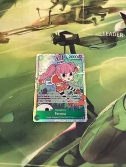 Perona OP12-034 SR Legacy of the Master Foil One Piece TCG NM English - Image 1