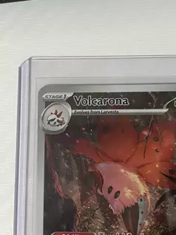 Pokemon TCG Volcarona Black Bolt Illustration Rare Card 100/086 NM/M Condition - Image 3