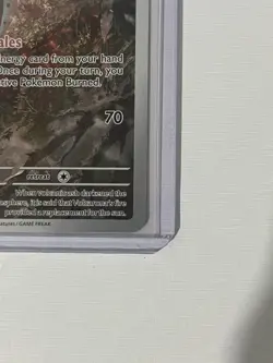 Pokemon TCG Volcarona Black Bolt Illustration Rare Card 100/086 NM/M Condition - Image 5