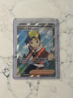 Ethan's Adventure 221/182 Destined Rivals 2025 Full Art Trainer Pokemon Card TCG - Image 1