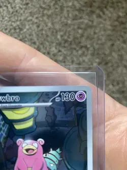 Pokemon TCG Slowbro 090/084 Me05 IR* Pitch Black Holo - Image 2