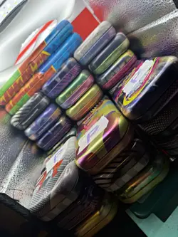 Pokemon Tcg - Job lot 24 x mystery tins - *see discription* money maker - Image 1