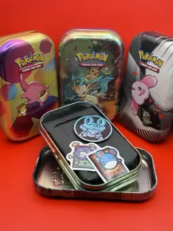 Pokemon Tcg - Job lot 24 x mystery tins - *see discription* money maker - Image 2