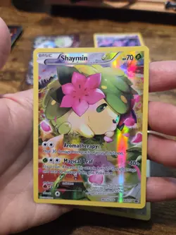Pokemon TCG XY Promos 2 Card Lot Sylveon-EX RC32/RC32 & Shaymin XY115 - Image 3