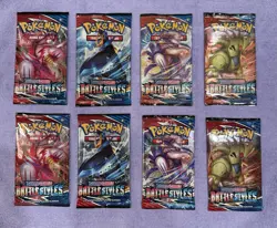 Pokemon TCG Sword & Shield Battle Styles Sealed Booster Packs Art Lot 8 English - Image 1