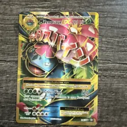 Pokemon TCG M Venusaur EX Full Art Ultra Rare Card 100/108 Evolutions - Image 2