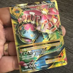 Pokemon TCG M Venusaur EX Full Art Ultra Rare Card 100/108 Evolutions - Image 3