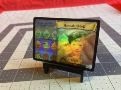 Vintage 2001 WOTC Harry Potter TCG Hannah Abbott Holo Card 7/116 Near Mint - Image 1