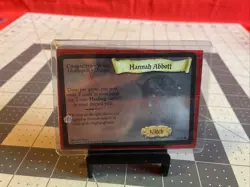 Vintage 2001 WOTC Harry Potter TCG Hannah Abbott Holo Card 7/116 Near Mint - Image 3