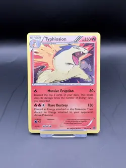Pokemon TCG Typhlosion 20/162 XY - BREAKthrough Holo Rare Card MP See Pics - Image 1