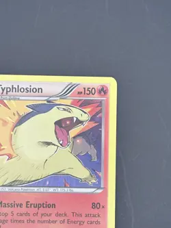 Pokemon TCG Typhlosion 20/162 XY - BREAKthrough Holo Rare Card MP See Pics - Image 5