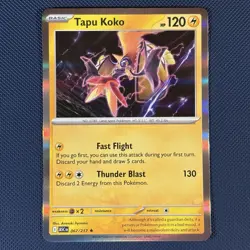 Tapu Koko 067/217 - Ascended Heroes - Rare Holo Pokemon Card - NM - Image 1