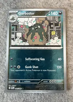 Garbodor (Master Ball Pattern) Holo White Flare 060/086 U NM Pokemon - Image 1