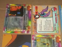 12 Topps 1999 Pokemon trading cards 2 holograph, 1 Sticker, Puzzle, Base Set - Image 3