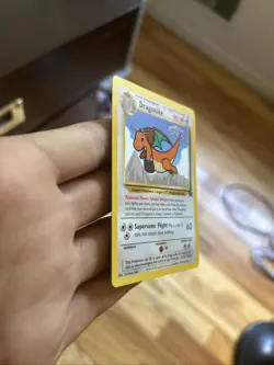 DRAGONITE #5 Black Star Promo WB The First Movie Rare WOTC Pokemon Card - Image 3