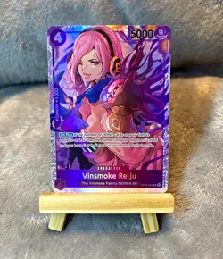 Bandai One Piece Card Game Vinsmoke Reiju OP06-069 SR Alt Art Foil EN - Image 1