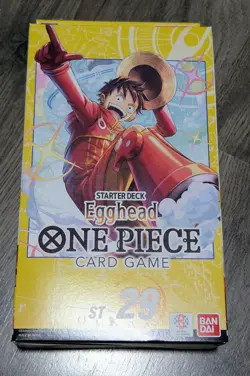 One Piece Card Game - ST29 Egghead Starter Deck English Factory Sealed - Image 1