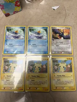 Pokemon TCG Pop Series 1 6 Card Lot All NM pack Fresh - Image 1