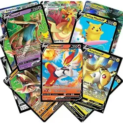 Pokemon Card Lot of 10 ULTRA RARES Full Art EX GX V CCC ETC. Mixed Sets ALL NM/M - Image 2