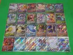 Pokemon TCG Collection Lot of 24 Mixed Cards Lot Full Arts NM-MINT - Image 1