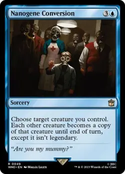 Nanogene Conversion -Foil Near Mint MTG Universes Beyond: Doctor Who - Image 1